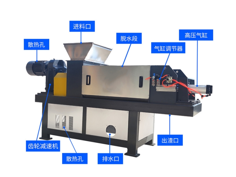 螺旋壓榨脫水機的結構組成解析